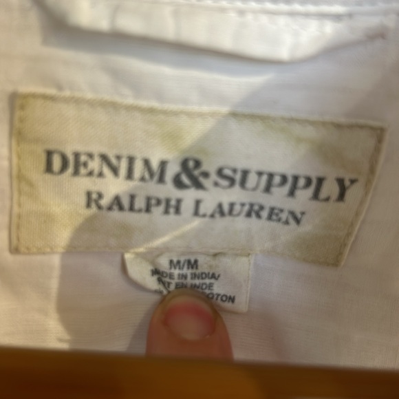 Ralph Lauren Denim & Supply White Button Up - Picture 4 of 8